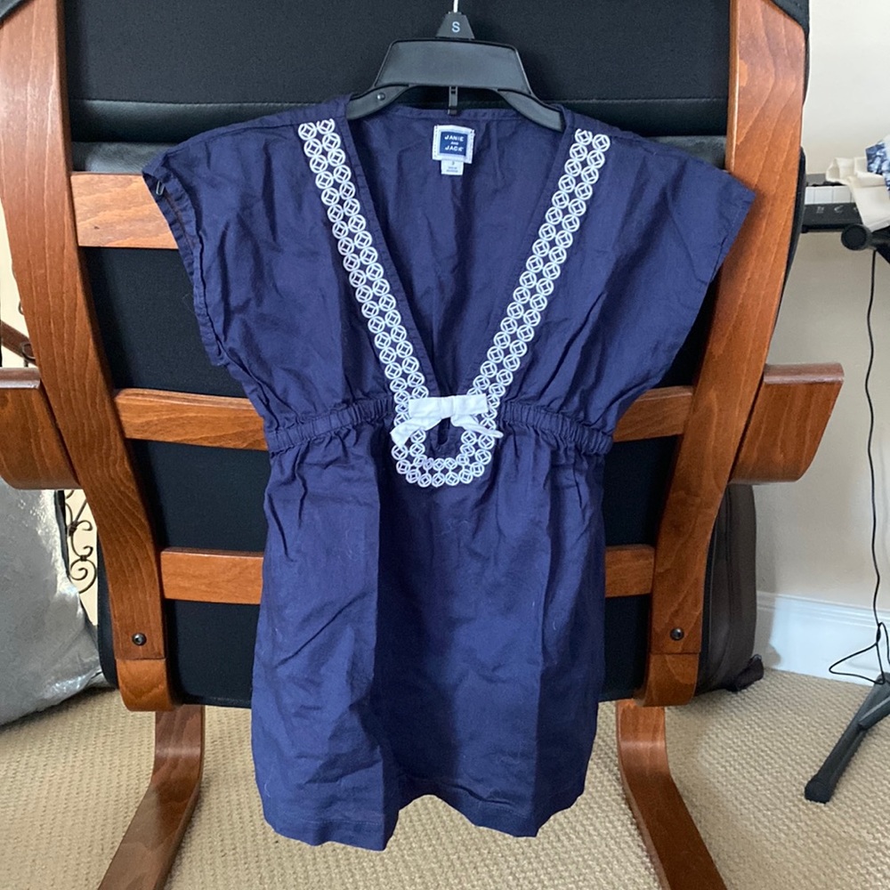 Janie and jack girl cover up sz 3